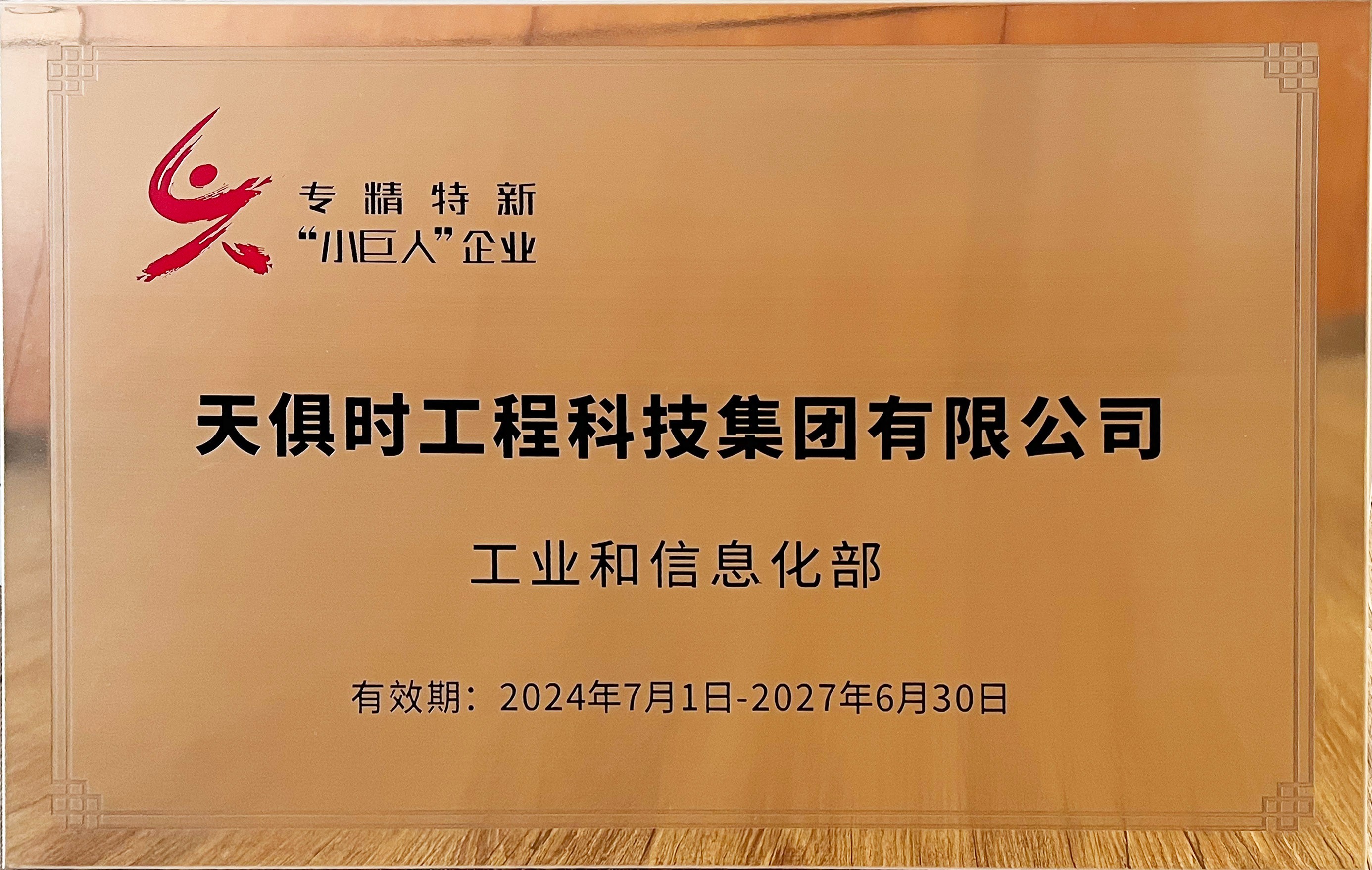 專精特新小巨人企業(yè)